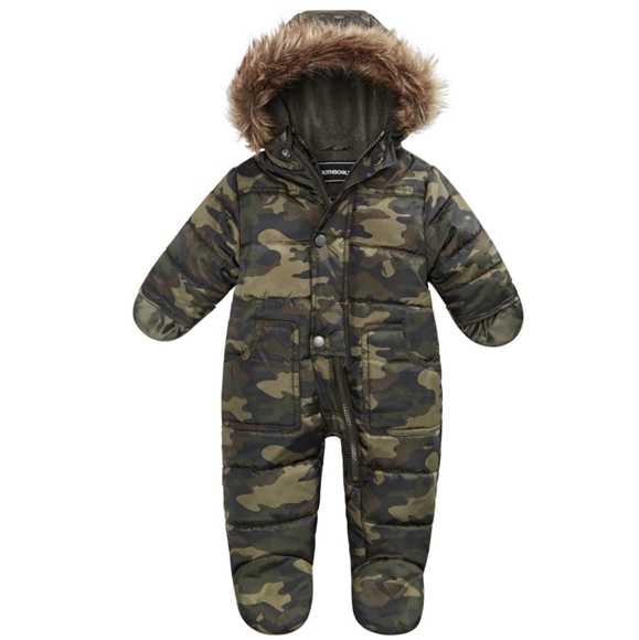Rothschild Jackets & Coats Rothschild Boys Camo One Piece Snowsuit Size 69m Poshmark